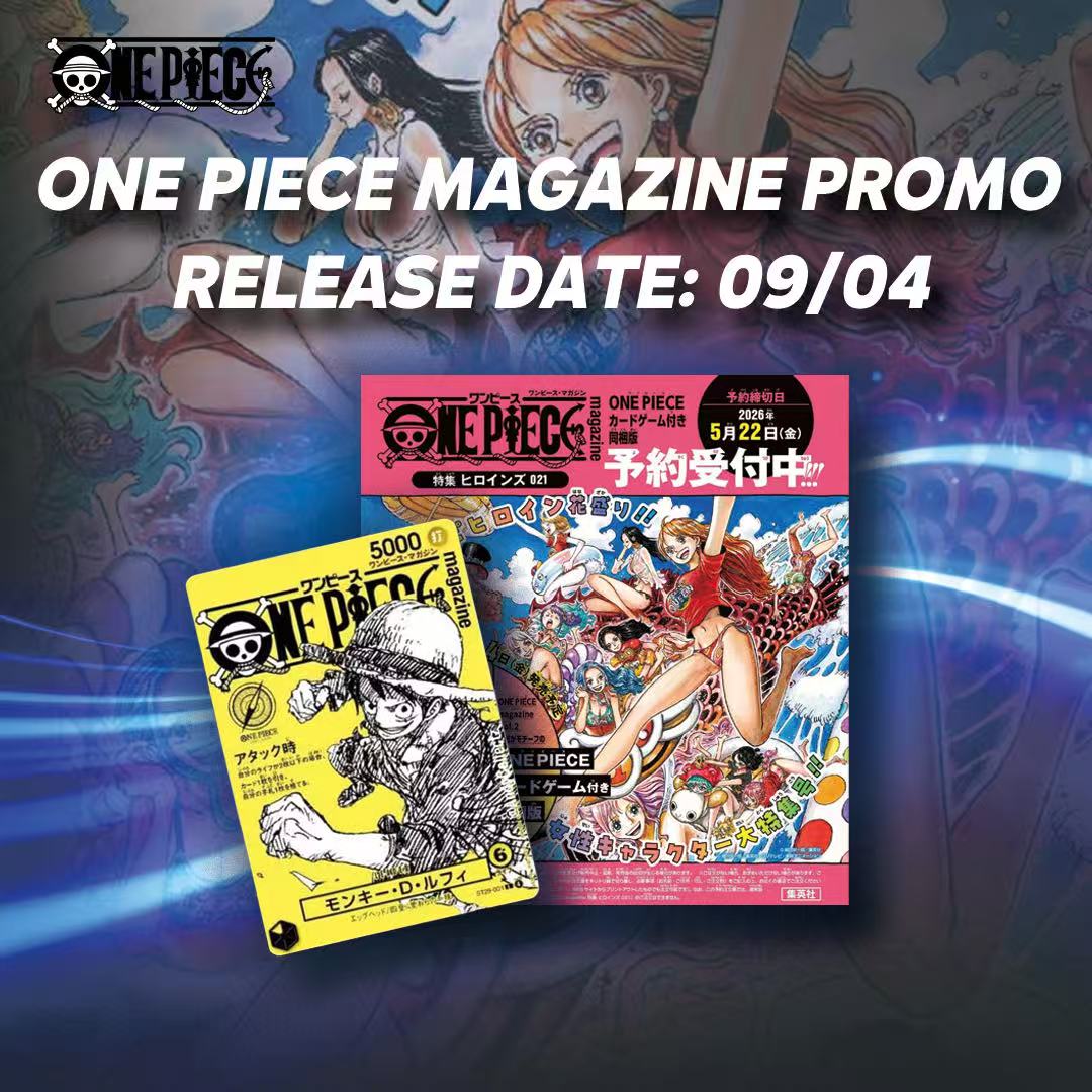 One Piece Magazine Vol #21 With Promo Card *Pre Order*